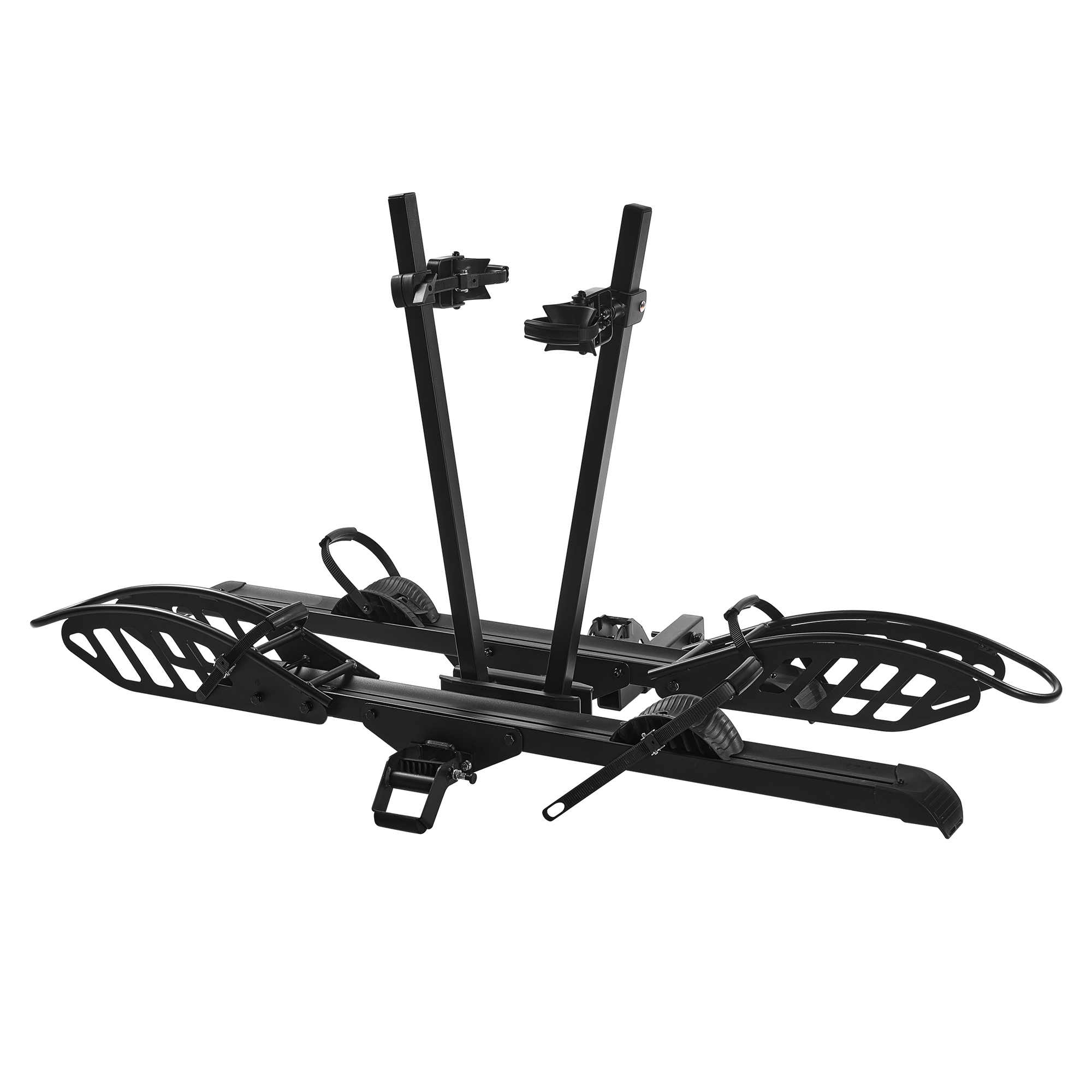 Vantana EZ-Fold Platform 2-E-Bike Rack — Heavy-Duty, Model# VTEB10104118